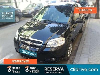 Usado Chevrolet Aveo LT 101 CV (74 kW) 2011 Negro Berlina