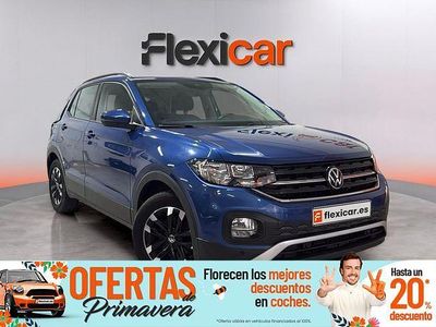 Usado VW T-Cross Advance 110 CV (80 kW) 2022 Azul SUV