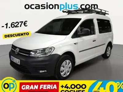 Usado VW Caddy 102 CV (75 kW) 2020 Blanco Monovolumen