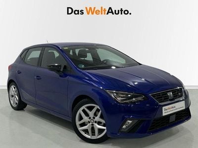 Usado Seat Ibiza FR 115 CV (84 kW) 2020 Azul Utilitario