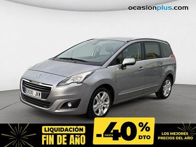 Gris Usado 2015 Peugeot 5008 Style Monovolumen | 10.650 € (Precio justo)