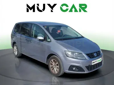 Usado Seat Alhambra Ecomotive 115 CV (84 kW) 2017 Gris / plata Monovolumen