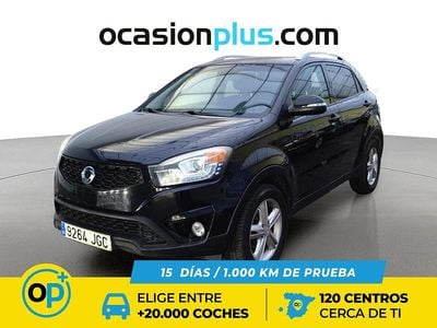Negro Usado 2015 Ssangyong (KGM) Korando Limited SUV | 9200 € (Buen precio)