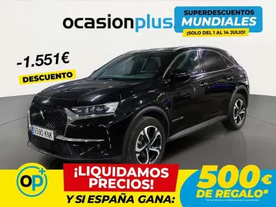 Usado DS Automobiles DS7 Crossback Grand Chic 225 CV (165 kW) 2018 Negro SUV