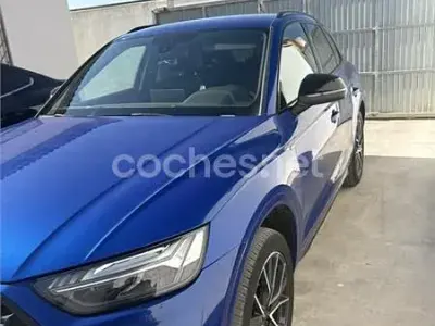 Usado Audi Q5 S-Line 204 CV (150 kW) 2021 Azul SUV