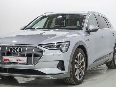 Usado Audi e-tron Advanced 300 kW (408 CV) 2022 Gris plata SUV