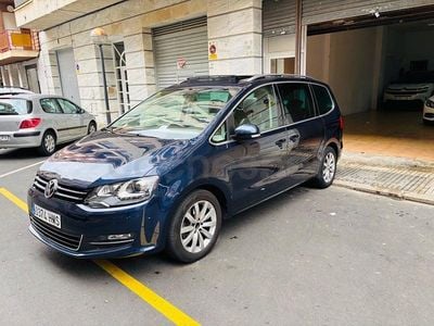 Usado VW Sharan Advance 170 CV (125 kW) 2012 Azul Monovolumen