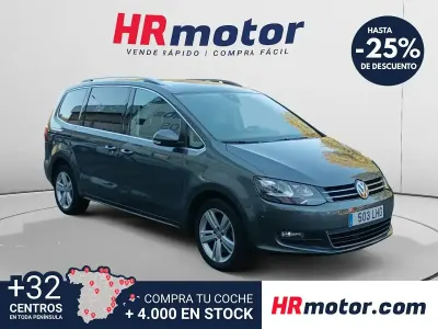 Usado VW Sharan Advance 177 CV (130 kW) 2020 Gris Monovolumen