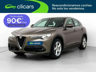 Usado Alfa Romeo Stelvio Super 179 CV (131 kW) 2017 Marrón SUV