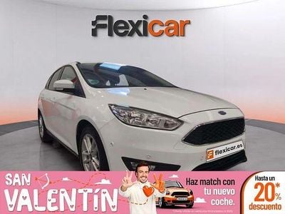 Usado Ford Focus Trend+ 120 CV (88 kW) 2018 Blanco Berlina