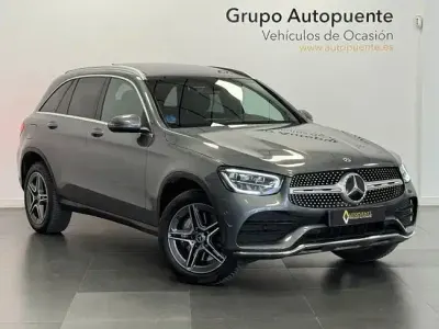 Usado Mercedes GLC300e AMG 306 CV (225 kW) 2022 Gris SUV