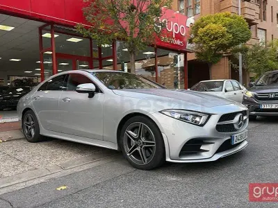 Usado Mercedes CLS350 286 CV (210 kW) 2020 Gris / plata Coupe