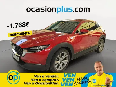 Usado Mazda CX-30 122 CV (89 kW) 2021 Rojo SUV