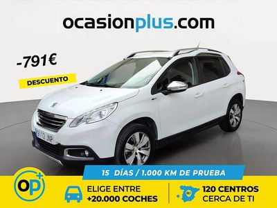 Usado Peugeot 2008 Style 110 CV (80 kW) 2016 Blanco SUV