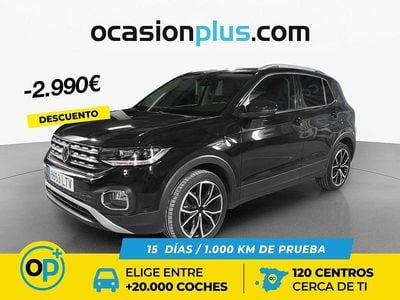 Usado VW T-Cross Sportline 150 CV (110 kW) 2021 Negro SUV
