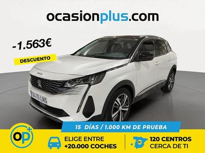 Usado Peugeot 3008 Allure 130 CV (95 kW) 2021 Blanco SUV