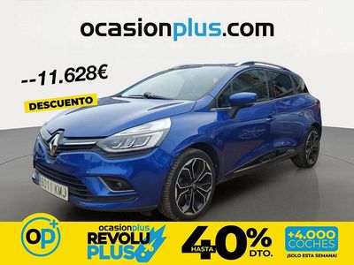 Usado Renault Clio GrandTour Zen 120 CV (88 kW) 2018 Azul Familiar