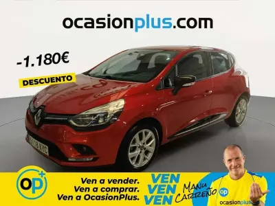 Usado Renault Clio LIMITED 90 CV (66 kW) 2019 Rojo Utilitario