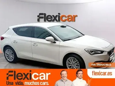 Usado Seat Leon XCELLENCE 150 CV (110 kW) 2019 Blanco Berlina