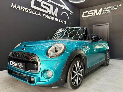 Azul Usado 2017 Mini Cooper S Cabriolet Descapotable | 23.490 € (Precio justo)