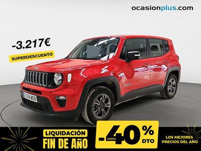 Rojo Usado 2022 Jeep Renegade Longitude SUV | 19.990 € (Precio justo)