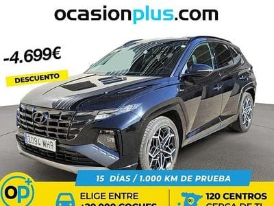 Usado Hyundai Tucson N Line 150 CV (110 kW) 2023 Negro SUV