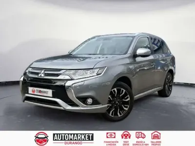 Usado Mitsubishi Outlander P-HEV 203 CV (149 kW) 2018 Gris SUV