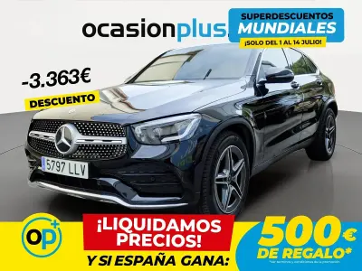 Usado Mercedes GLC43 AMG 194 CV (142 kW) 2020 Negro SUV