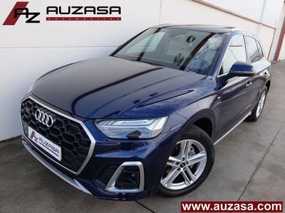 Azul Usado 2021 Audi Q5 S-Line SUV | 39.800 € (Precio justo)