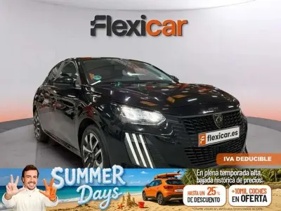 Usado Peugeot 208 Style 101 CV (74 kW) 2024 Negro Utilitario