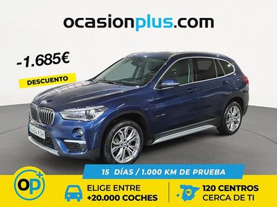 Azul Usado 2017 BMW X1 SUV | 21.065 € (Precio justo)