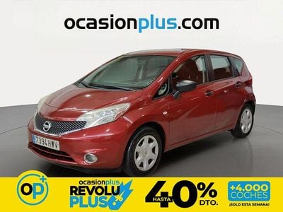 Usado Nissan Note Visia 90 CV (66 kW) 2014 Rojo Utilitario