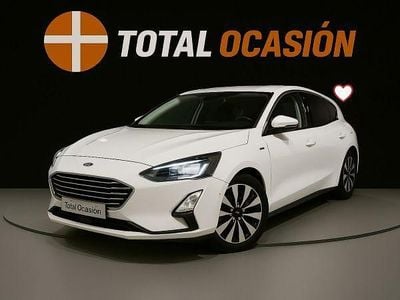 Usado Ford Focus Titanium 125 CV (91 kW) 2019 Blanco Berlina