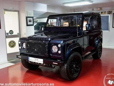 Usado Land Rover Defender SE 122 CV (89 kW) 2006 Azul Familiar