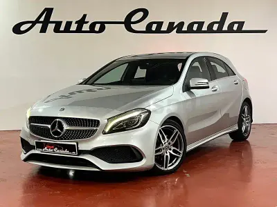 Usado Mercedes A200 136 CV (100 kW) 2017 Gris / plata Utilitario
