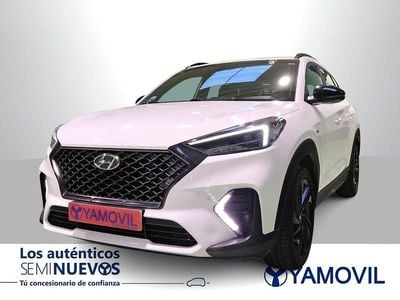 Usado Hyundai Tucson N Line 136 CV (100 kW) 2019 Blanco SUV