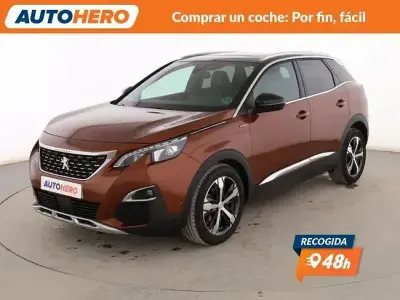 Usado Peugeot 3008 GT-line 165 CV (121 kW) 2017 Marrón SUV