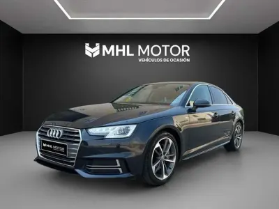 Usado Audi A4 S-Line 190 CV (139 kW) 2016 Azul Berlina