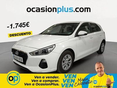 Usado Hyundai i30 120 CV (88 kW) 2018 Blanco