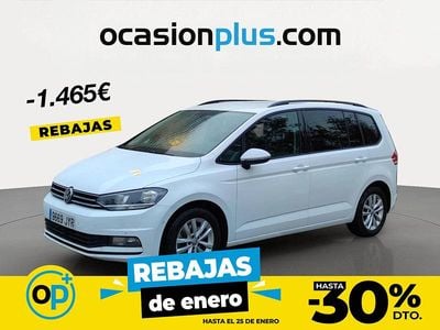 Blanco Usado 2017 VW Touran Advance Monovolumen | 19.790 € (Un poco caro)
