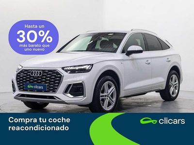 Usado Audi Q5 Sportback S-Line 204 CV (150 kW) 2022 Blanco SUV