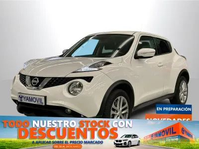 Käytetty Nissan Juke Acenta 115 HP (84 kW) 2015 Valkoinen Katumaasturi