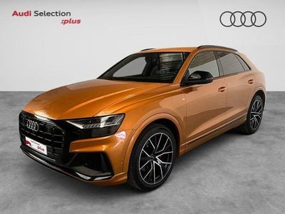 Usado Audi Q8 286 CV (210 kW) 2020 Naranja SUV