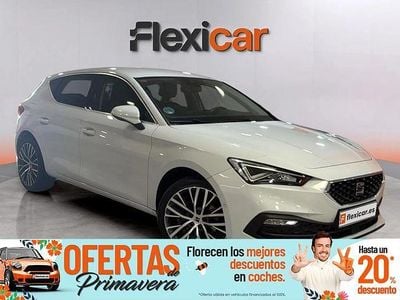Usado Seat Leon XCELLENCE 150 CV (110 kW) 2021 Blanco