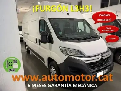 Usado Citroën Jumper 140 CV (102 kW) 2021 Blanco Monovolumen