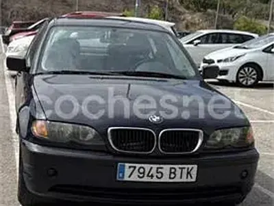 Usado BMW 320 136 CV (100 kW) 2002 Azul Berlina
