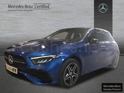 Usado Mercedes A250 AMG line 218 CV (160 kW) 2024 Azul espectra Berlina