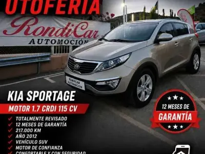 Usado Kia Sportage 116 CV (85 kW) 2012 Gris SUV
