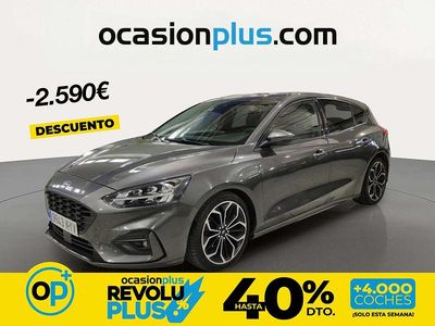 Usado Ford Focus ST-Line 120 CV (88 kW) 2019 Gris Berlina