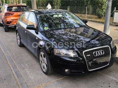 Usado Audi A3 Ambiente 170 CV (125 kW) 2007 Negro Utilitario